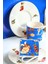 Yeni Yıl Serisi X'mas Toys-Blue 2 Kişilik Kahve Fincan Takımı 2