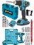 Power Tools  92VF Volt 5.0 Amper Çift Akülü Şarjlı 24 PARÇA SETLİ Vidalama Matkap 1