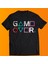 Gamer Over Baskılı %100 Pamuk Oversize T-Shirt Büyük Beden Tişört 1