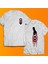 Kaptan Amerika Çift Baskılı %100 Pamuk Oversize T-Shirt Büyük Beden Tişört 1