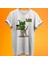 The Mask Maylo Baskılı %100 Pamuk Oversize T-Shirt Büyük Beden Tişört 1