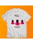 Squid Game Çift Taraf Baskılı %100 Pamuk Oversize T-Shirt Büyük Beden Tişört 3