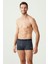 80338 Erkek Lacivert-Lacivert-Baskılı 3'lü Boxer 4