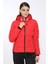 Apreski Coat Kadın Kısa Mont Kaban Kırmızı V5 1