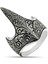 925 Ayar Gümüş Özel Tasarım Sivri Okçu Zihgir Yüzük 1