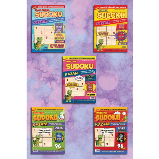 Maxi Çocuk Sudoku Set 2