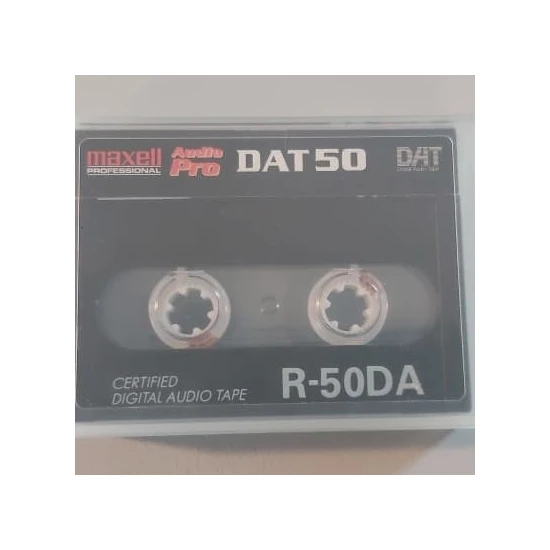 Maxell R-50DA Pro Dat 50 Dijital Ses Kaseti Audio Pro