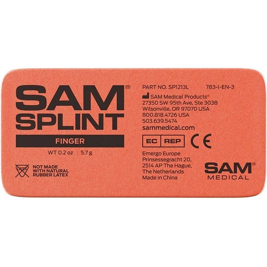 Sam Splint Kırık Ateli Parmak
