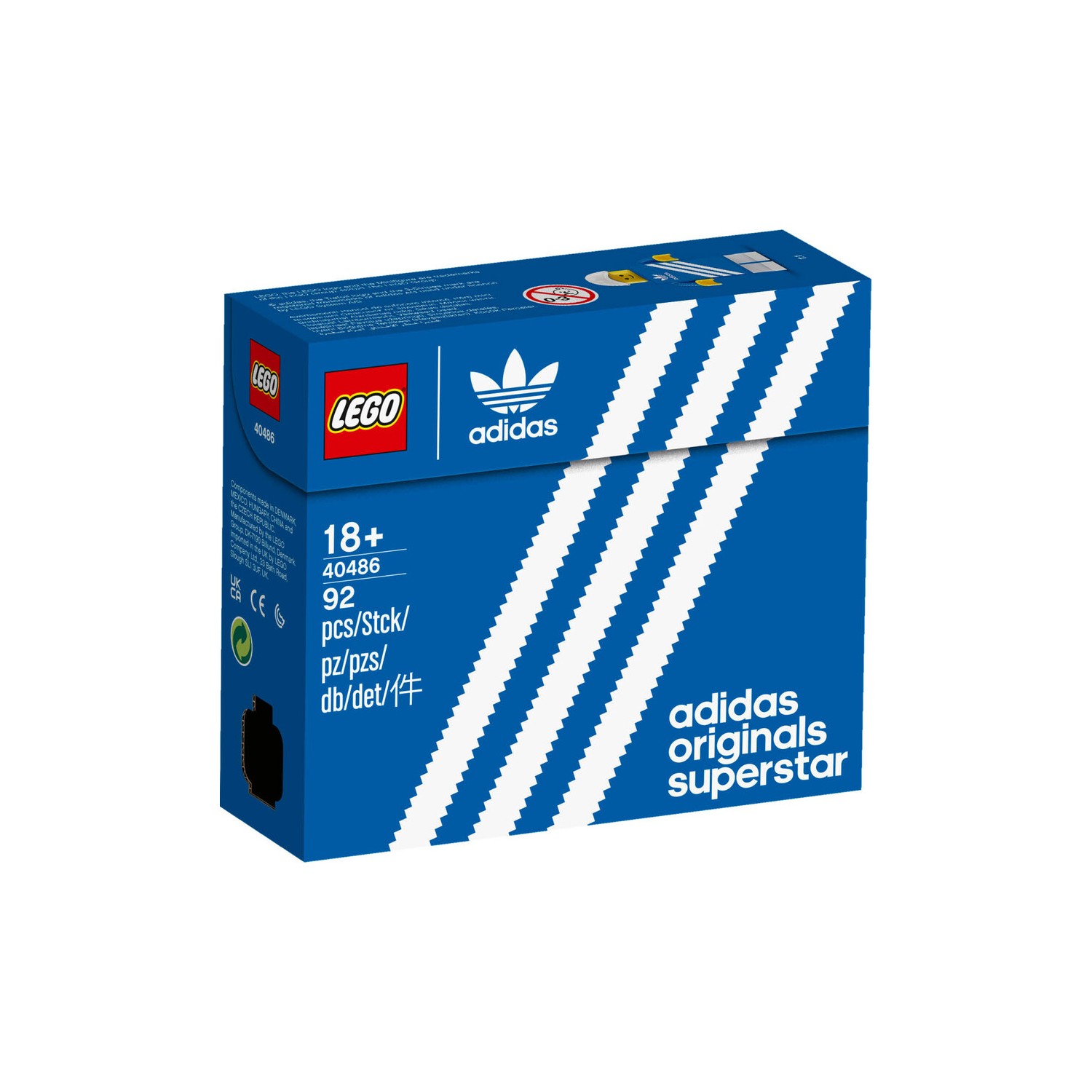 lego adidas superstar 40486