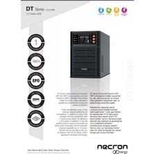 Necron 3KVA/3KW Yeni Nesil DT 3K Online Ups Kesintisiz Güç Kaynağı KGK