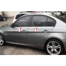 Ebal Oto Bmw 3 Seri E90 Krom Cam Çıtası 4 Prç. 2005-2012 P. Çelik