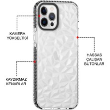 Case World Xiaomi Note 9 Pro Kapak Prizma Darbe Emici Arkası Şeffaf Silikon Kılıf - Beyaz