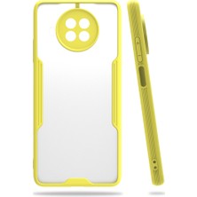 FitCase Xiaomi Mi 10T Lite Kılıf Platin Matte Silikon Arka Kapak Sarı