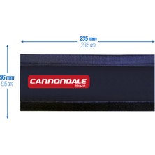 Bike And Art Cannondale Baskılı Kadro Zincir Koruyucu