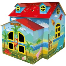 Arnas Toys 5043 Dinosaurs Dream House 3D Maket Karton Oyun Evi