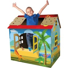 Arnas Toys 5043 Dinosaurs Dream House 3D Maket Karton Oyun Evi