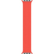 AktarMobile Apple Watch 7 - 45 mm Uyumlu Örgü Solo Loop Kordon Small (12,7 Cm) Kayış