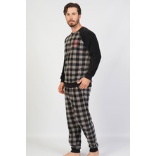 Gazaz Erkek Polar Pijama Takımı 104085