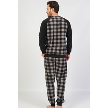 Gazaz Erkek Polar Pijama Takımı 104085