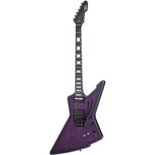 Schecter E-1 Fr S Special Edition Elektro Gitar (Trans Purple Burst)
