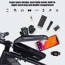 Wild Man 1l Mtb Bisiklet Ön Tüp Çanta Sert Kabuk Scooter Çantası Xiaomi Mijia M365 Pro Aksesuarları Bisiklet Ekipmanları Elektrikli Scooter Parçası (Yurt Dışından)