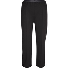 Hesna Kadın Nazlı Mevsimlik Battal Astarsız Siyah Pantolon