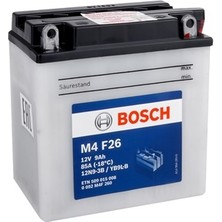 Bosch 12 V 9 Ah Motosiklet Aküsü (YB9L-B / 12N9-3B)