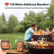 Thermopro TP28 150 M Mesafeli Kablosuz Profesyonel Saplama Gıda ve Izgara Termometresi