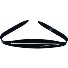 Apnea Siyah Silikon Maske Kayışı