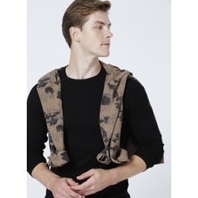 Fabrika Siyah Erkek Bisiklet Yaka Kazak GUSTAV-Y