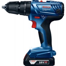Bosch Gsb 180-Lİ 18V 2AH Darbeli Akülü Vidalama Şarjlı Matkap + Bosch 10 Parça Esnek Bükülebilir Vidalama Uzatma Adaptörü