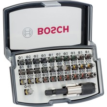 Bosch Easyimpact 600 Darbeli Matkap + 32 Parça Vidalama Ucu + 15 Parça Matkap Ucu Seti