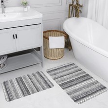 Rovigo Home Dijital Baskılı 2'li Banyo Paspas Takımı RVG5159
