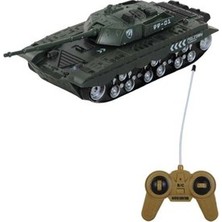 Asya Oyuncak 1:32 Kutulu Pilli Uzaktan Kumandalı Paletli Tank