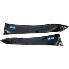 Yuki YK35 Boss Alt Marşbiyel Sağ - Sol Takım Siyah