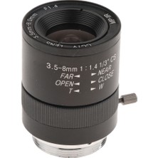 Prettyia 1/3 "cs Montaj 3.5-8mm F1.4 Manuel Iris Lens Cctv Endüstriyel Kamera Için (Yurt Dışından)