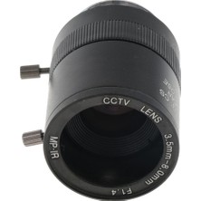 Prettyia 1/3 "cs Montaj 3.5-8mm F1.4 Manuel Iris Lens Cctv Endüstriyel Kamera Için (Yurt Dışından)