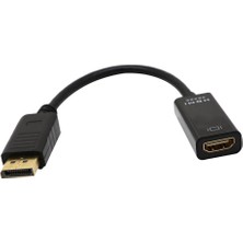 Prettyia Dp HDMI Ekran Portu Erkek HDMI Kadın Dönüştürücü Adaptörü USB Kablosu 1080 P (Yurt Dışından)