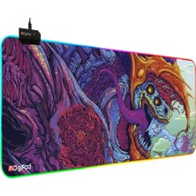  Digipod Rgb Oyuncu Mousepad Rgb Gaming Oyuncu Mouse Pad Kaymaz Taban 70 x 30 4mm Kalınlık