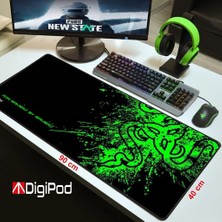 Digipod Gaming Mousepad Oyuncu Mousepad 90X40 Xxl Büyük Oyuncu Mouse Pad Kaymaz Taban 4mm Kalınlık