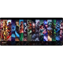 Digipod Gaming Mousepad Oyuncu Mouse Pad 90X40 Xxl Büyük Oyuncu Mousepad Kaymaz Taban Dikişli 4mm Kalınlık