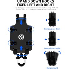 Wuppen CS-1205A1 Tüm Alüminyum Alaşım Motosiklet Navigasyon Braketi Telefon Tutucu (Yurt Dışından)