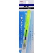 Tombow Mono Graph Mekanik Kurşun Kalem 0.5 mm Şeffaf Limon