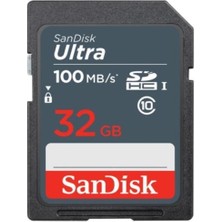 Sandisk Ultra 32GB 100mb/s SDHC Hafıza Kartı