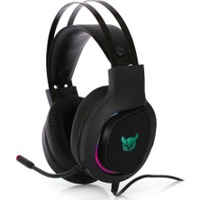 Rowl Rgh-01 Tyto Siyah USB 7.1 Surround Rgb Gaming Mikrofonlu Oyuncu Kulaklığı