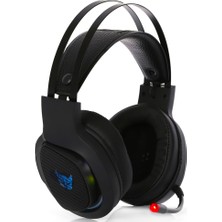 Rowl Rgh-01 Tyto Siyah USB 7.1 Surround Rgb Gaming Mikrofonlu Oyuncu Kulaklığı