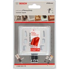 Bosch Inox, Metal, Al., Pvc, Ahşap 68 mm Uzun Delik Açma Testeresi Bosch  2608594176