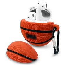 Bipower Airpods 1-2 Kılıf Basketbol Topu Turuncu