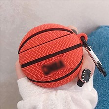 Bipower Airpods 1-2 Kılıf Basketbol Topu Turuncu