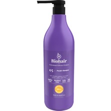 Bio Hair Purple Turunculaşma Karşıtı Mor Şampuan 1000 ml No:05